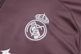 25-26 RMA Gray Purple Half Pull Tracksuit #B25151(半拉链)