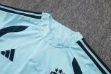 26-27 Argentina Light blue Half Pull Tracksuit #B26005(半拉链)