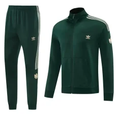 2026 AD Dark green Jacket Tracksuit #AJ24