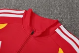 26-27 Germany Red Half Pull Tracksuit (半拉链)