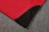 26-27 Germany Red Half Pull Tracksuit (半拉链)