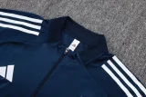 25-26 RMA Royal blue Kids Half Pull Tracksuit #E25226(童装)(半拉链)
