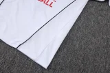 25-26 ACM White Kids Half Pull Tracksuit #E25222(童装)(半拉链)