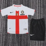 2007-2008 INT Away Kids Retro Soccer Jersey