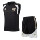 26-27 Flamengo Brown Tank top and shorts suit #D26011