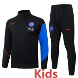 25-26 PSG Black Kids Jacket Tracksuit # E25227(童装)