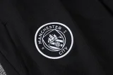 25-26 Man City Black Kids Half Pull Tracksuit #E25231(童装)(半拉链)