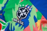 25-26 Brazil Green Half Pull Tracksuit #B25155(半拉链)