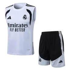 26-27 RMA White Tank top and shorts suit #D26014