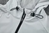 26-27 Algeria Gray Hoodie Jacket Tracksuit