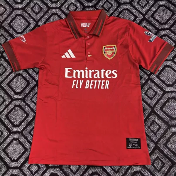 25-26 ARS Red Polo Short Sleeve