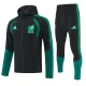 26-27 Mexico Black Hoodie Jacket Tracksuit