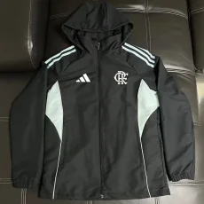 26-27 Flamengo Black Windbreaker