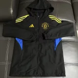 26-27 Man Utd Black Windbreaker