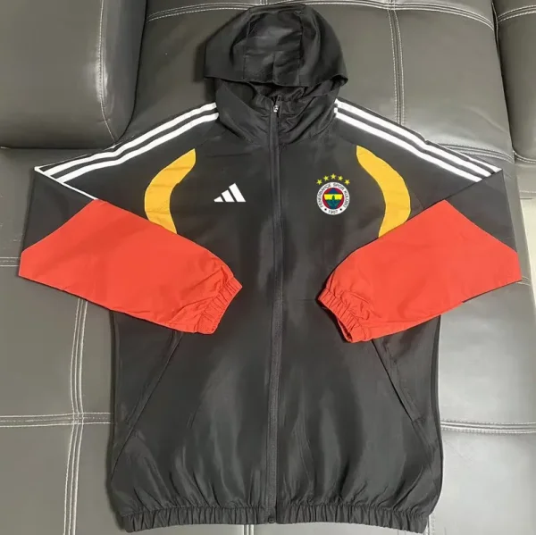 26-27 Fenerbahce Black Windbreaker