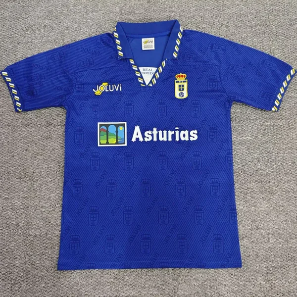 1995 Real Oviedo Home Retro Soccer Jersey