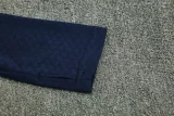 26-27 Spain Lake blue Half Pull Tracksuit (半拉链)