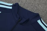 26-27 Argentina Royal blue Half Pull Tracksuit (半拉链)