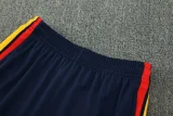 26-27 Spain Lake blue Half Pull Tracksuit (半拉链)