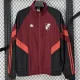 26-27 River Plate Jujube Red Windbreaker