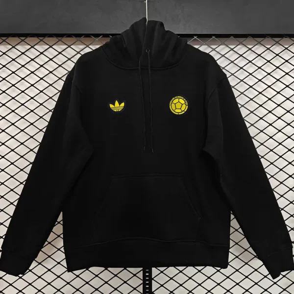 26-27 Colombia Black Hoody 黑色(黄标加绒)