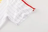 26-27 Roma White Training Short Suit