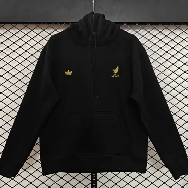 26-27 Mexico Black Hoody 黑色(加绒)