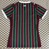 26-27 Fluminense Home Women Soccer Jersey (女)