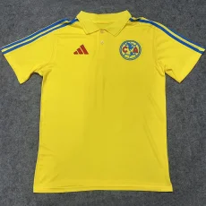 26-27 Club America Yellow Polo Short Sleeve
