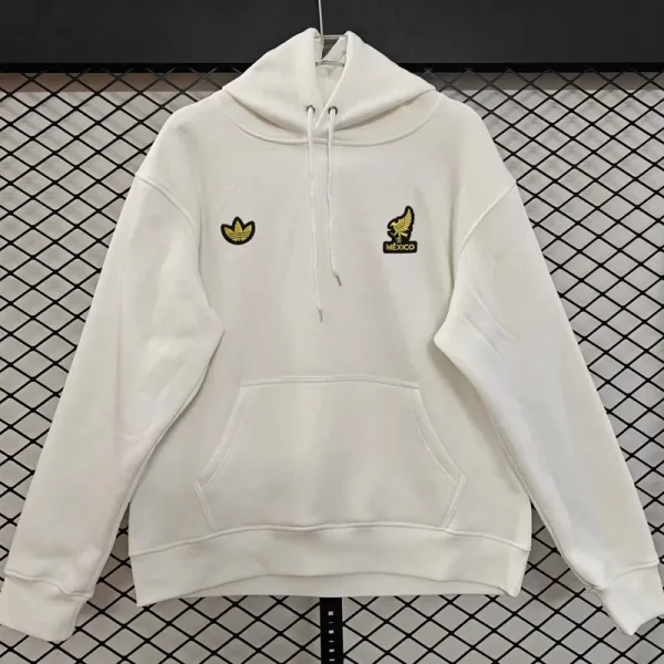 26-27 Mexico White Hoody 白色(加绒)