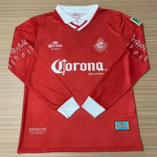 1995-1997 Toluca Home Long Sleeve Retro Soccer Jersey (长袖)