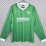 1987-1988 Werder Bremen Home Long Sleeve Retro Soccer Jersey (长袖)