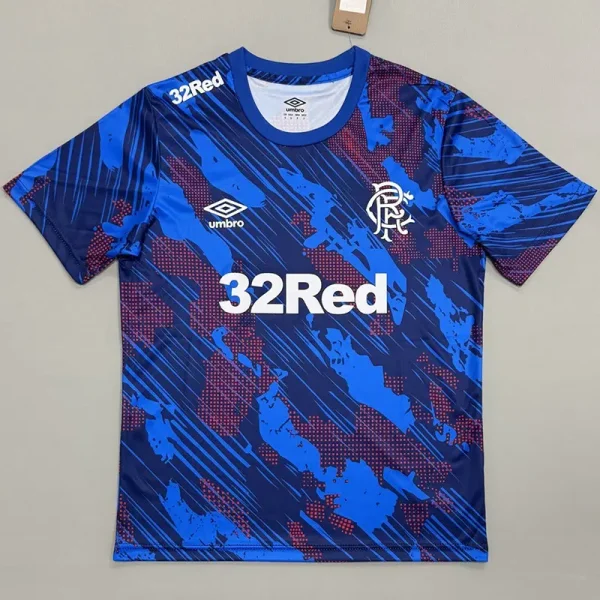 25-26 Rangers Blue Fans Training Shirts