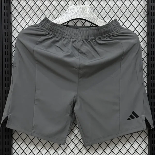 D334 AD Gray Casual Short Pants