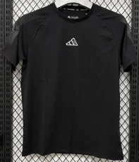 T3388 AD Black High Quality Casual T-Shirt