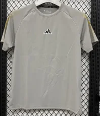 T3388 AD Light gray High Quality Casual T-Shirt