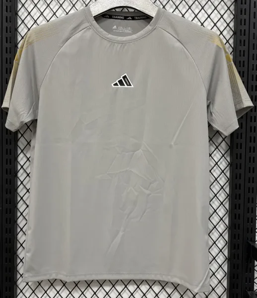 T3388 AD Light gray High Quality Casual T-Shirt