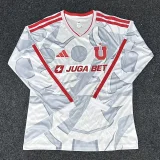 26-27 Universidad De Chile Grey Long Sleeve Soccer Jersey (长袖)