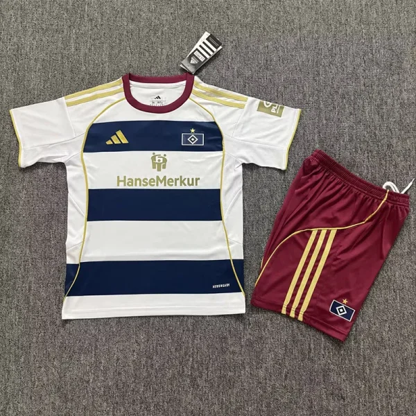 25-26 Hamburg SV 87 Bundesliga Special Edition Kids Soccer Jersey