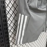 D335 AD Gray Casual Short Pants