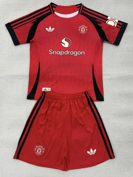 26-27 Man Utd Red Concept Edition Kids Soccer Jersey