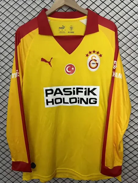 2026 Galatasaray Yellow Special Edition Long Sleeve Soccer Jersey (长袖)