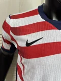 26-27 USA Home Player Version Soccer Jersey