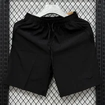 D707 NK Black Casual Short Pants