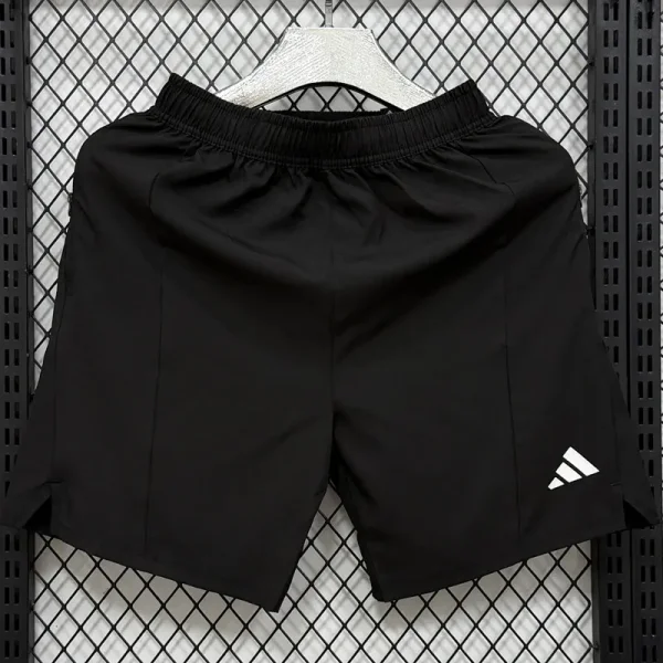 D334 AD Black Casual Short Pants