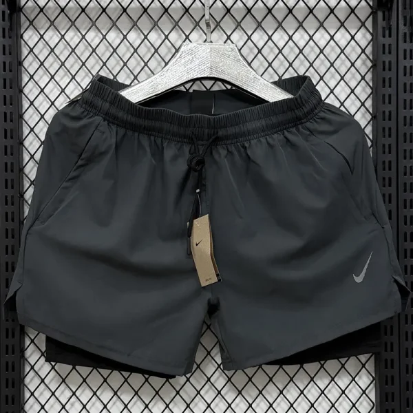 D1105 NK Dark gray Casual Short Pants