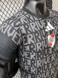 26-27 River Plate Black Player Version Training shirts