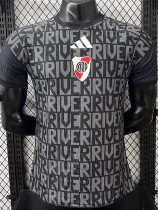 26-27 River Plate Black Player Version Training shirts