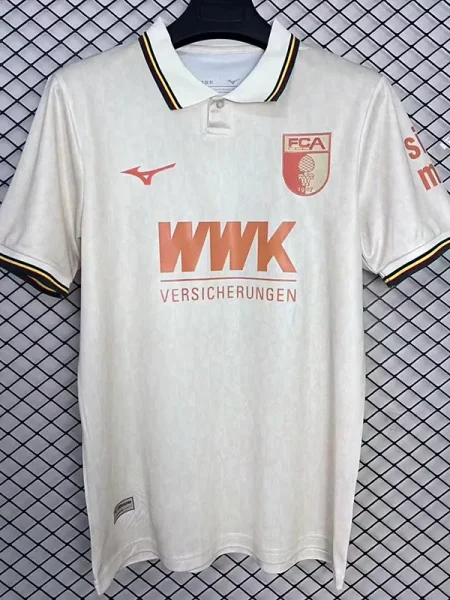 25-26 Augsburg FC Beige Special Edition Fans Soccer Jersey