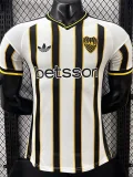 26-27 Boca White Special Edition Player Version Soccer Jersey